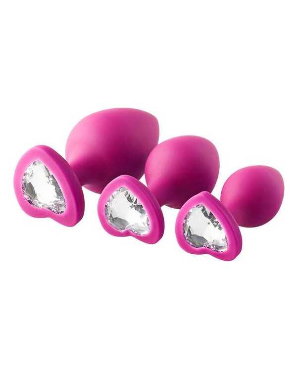 FLIRTS ANAL TRAINING KIT GEM STONE PINK