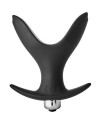 FANTASSTIC VIBRATING ANAL ANCHOR PLUG BLACK