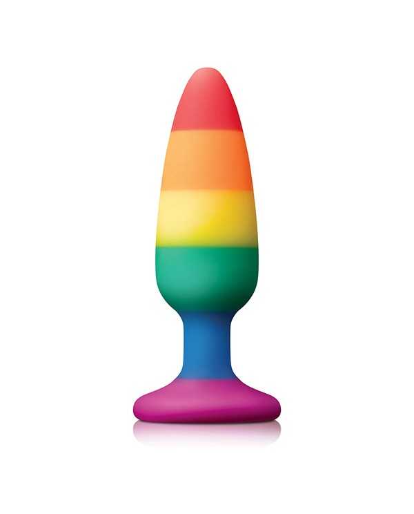 COLOURFUL LOVE RAINBOW ANAL PLUG MEDIUM