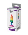 COLOURFUL LOVE RAINBOW ANAL PLUG SMALL