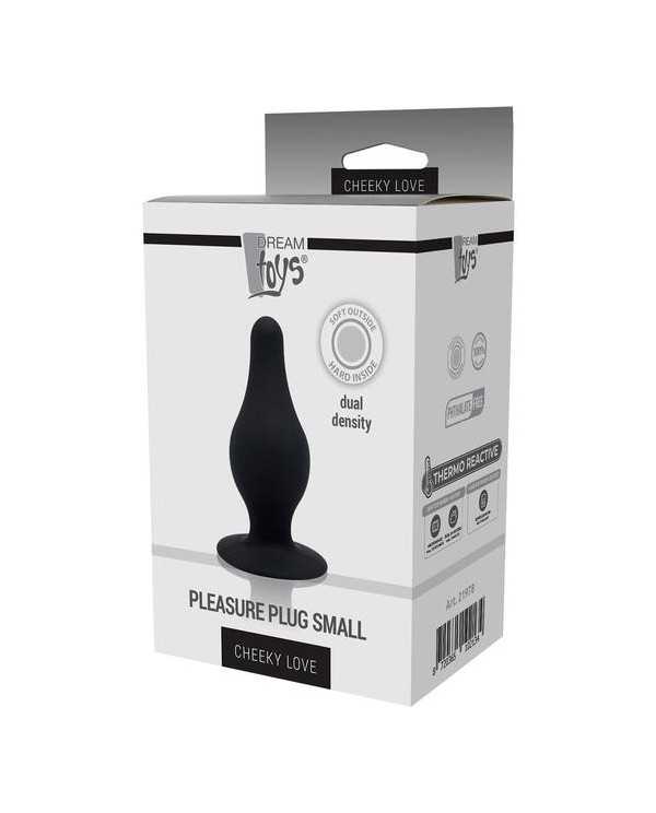 CHEEKY LOVE DUAL DENSITY PLEASURE PLUG S BLACK