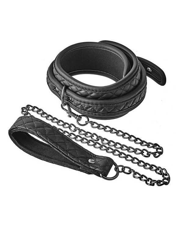 BLAZE COLLAR LEASH DIAMOND BLACK