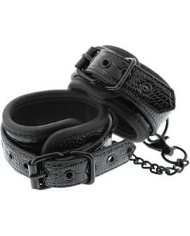 BLAZE ANKLE CUFF CROCO BLACK