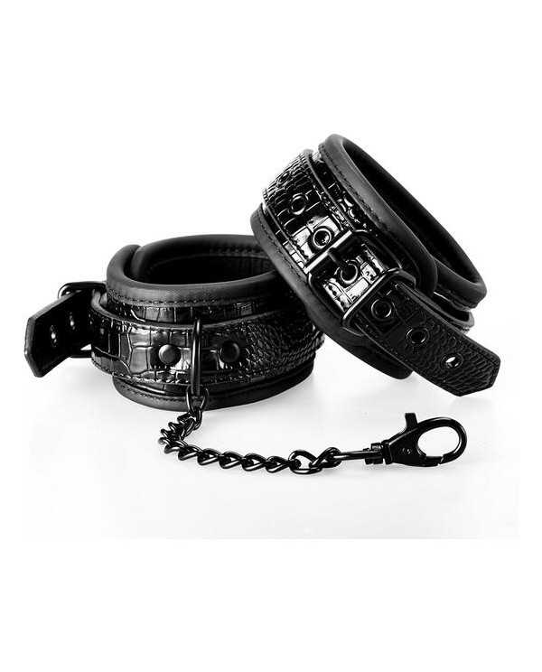 BLAZE HANDCUFF CROCO BLACK