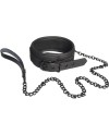 BLAZE COLLAR AND LEASH BLACK