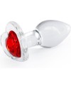 PLUG CRYSTAL CORAZoN ROJO S