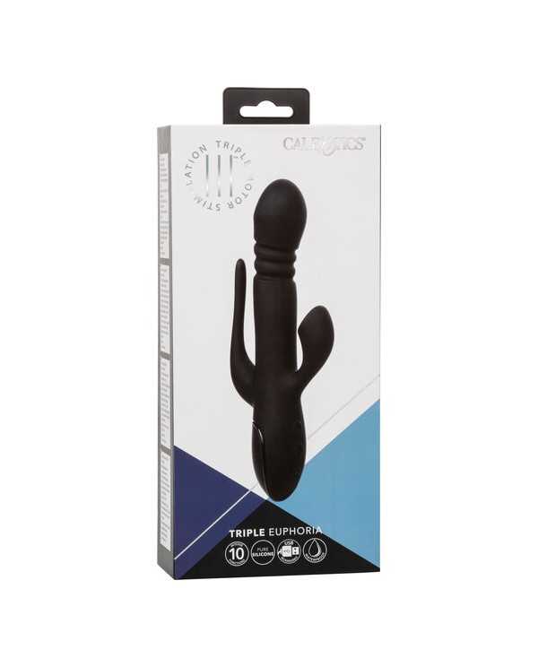 TRIPLE EUPHORIA VIBRADOR SILICONA