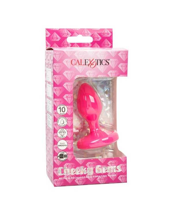 PLUG VIBRADOR MEDIANO ROSA