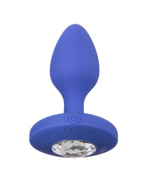 PLUG VIBRADOR MEDIANO AZUL