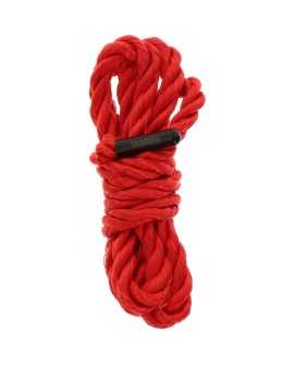 CUERDA DE BONDAGE DE 1.5 METROS DE 7 MM - ROJO