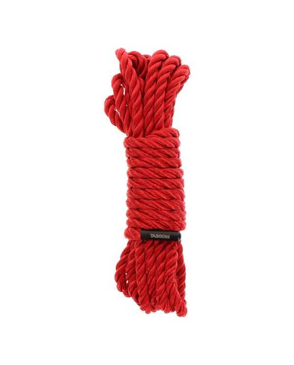 CUERDA DE BONDAGE 5 METROS 7 MM ROJO