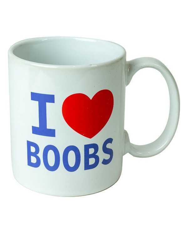 TAZA I LOVE BOOBS