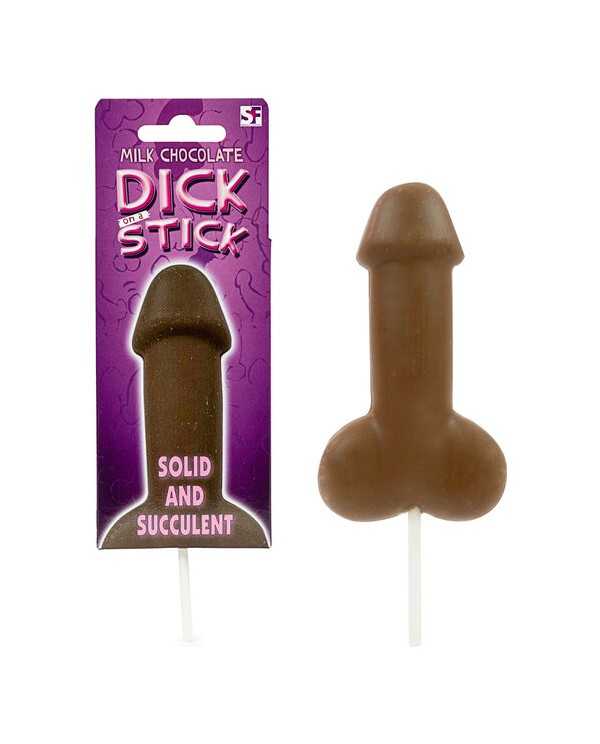 CHOCOLATE DICK EN UN PALO