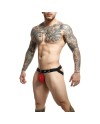 DNGEON CHAIN JOCKSTRAP ROJO