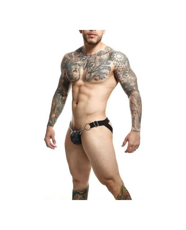 DNGEON SNAP JOCKSTRAP GRIS