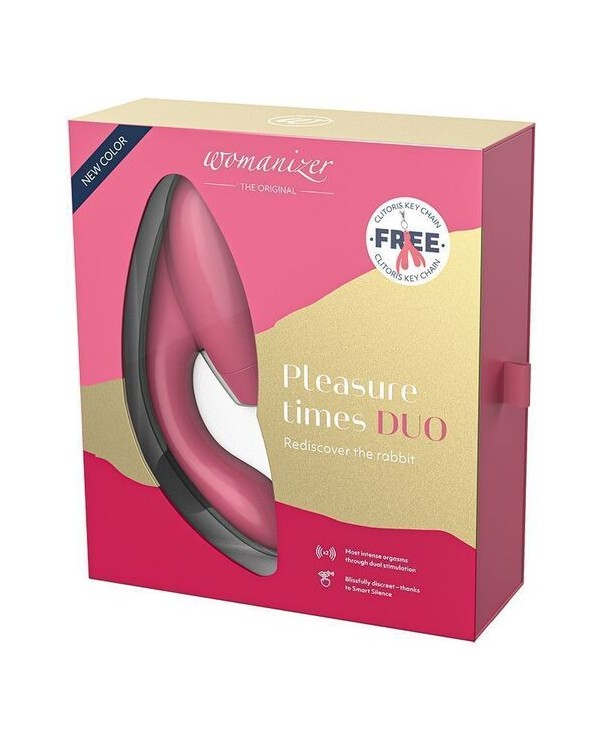 WOMANIZER DUO CLITORAL AND G SPOT STIMULATOR