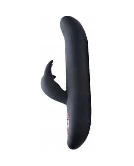 VIBRADOR 10X FLEXING RABBIT VIBRATOR - BLACK