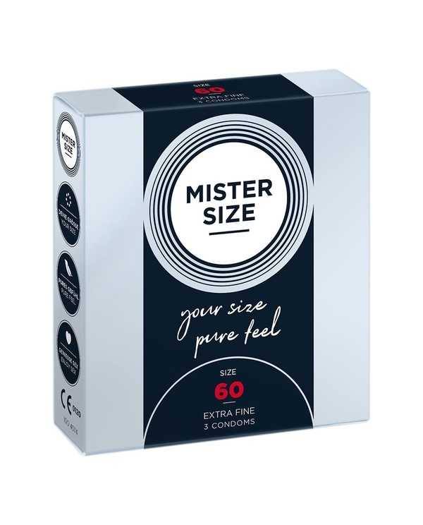 MISTER SIZE 60 3 PACK EXTRA FINO