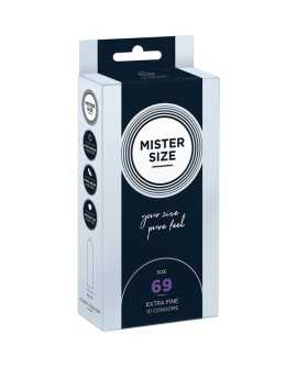 MISTER SIZE 69- PRESERVATIVOS EXTRAFINOS (10PACK)