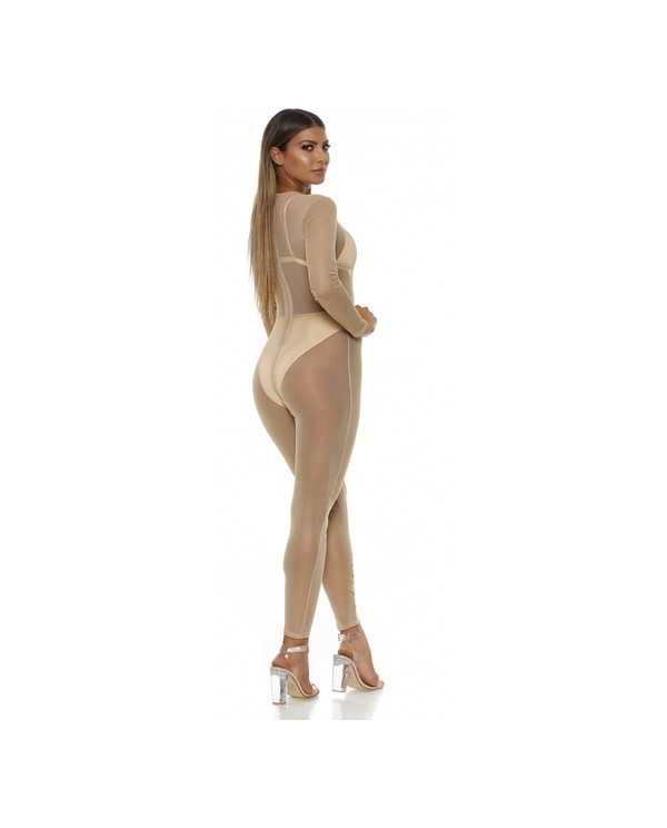 BODY DE MALLA MICRO NET MOCK NET NUDE