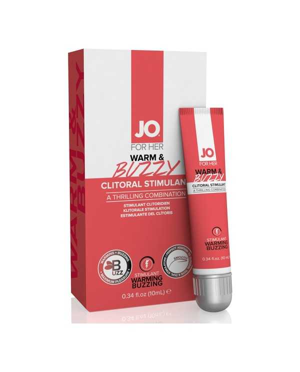 SYSTEM JO ESTIMULANTE CLITORAL EFECTO CALOR Y BUZZY ORIGINAL 10 ML