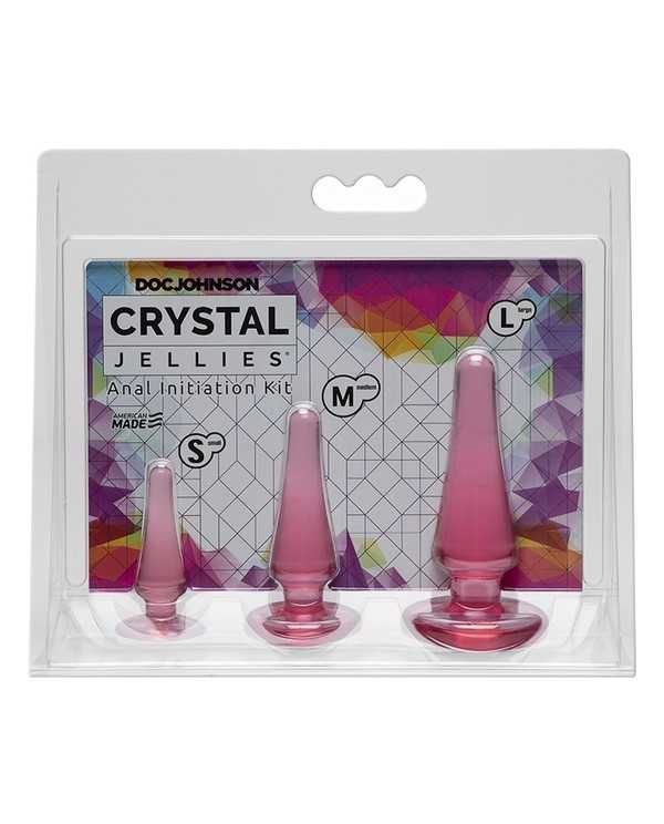 CRYSTAL JELLIES KIT DE INACIACIoN ANAL ROSA