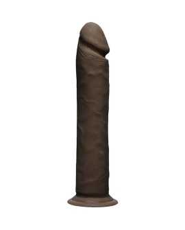 THE D - PENE REALISTICO - 25,40 CM ULTRASKYN - CHOCOLATE