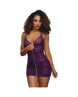 CHEMISE & G-STRING DMD - CIRUELA