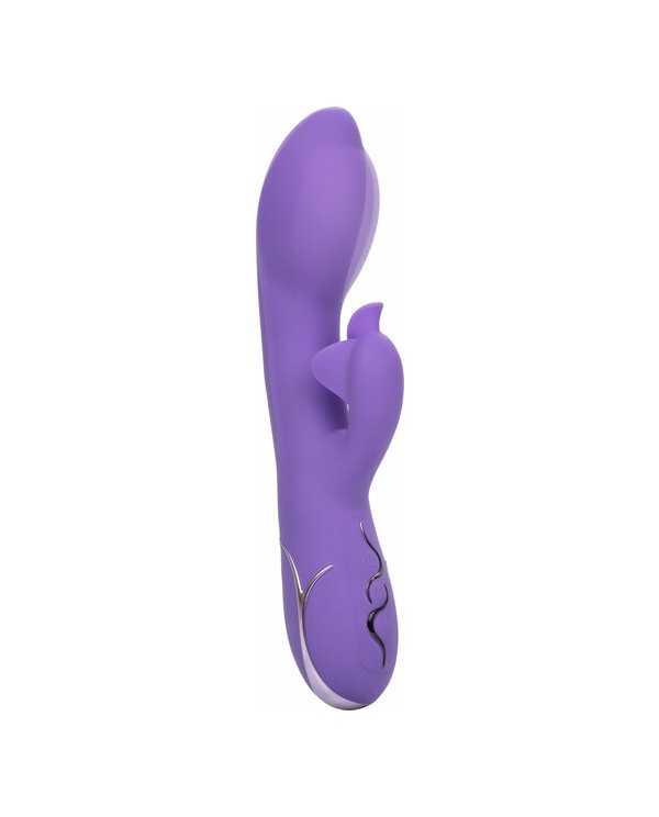 VIBRADOR PUNTO G DOBLE ESTIMULACIoN MORADO