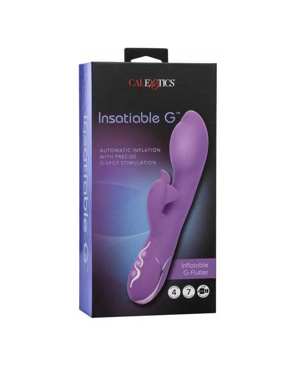 VIBRADOR PUNTO G DOBLE ESTIMULACIoN MORADO