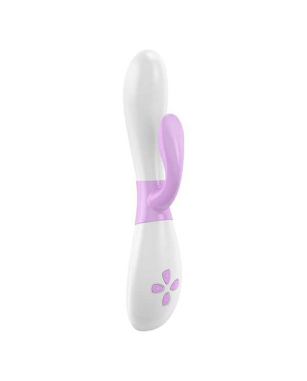 OVO K2 VIBRADOR CONEJITO BLANCO ROSA