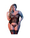 MERRY WIDOW G BODY CON CORREA DE LIGA NEGRO