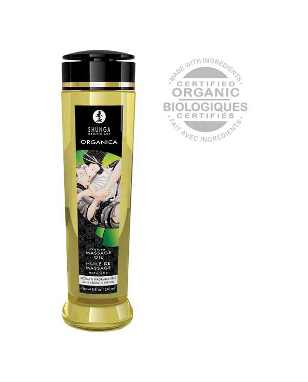 SHUNGA ACEITE COMESTIBLE DE MASAJE EROTICO ORGANICA